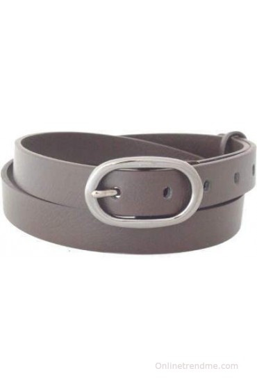 SFA Women Formal Brown Artificial Leather Belt(BROWN0157)
